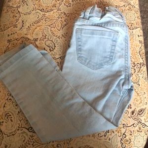 Girls blue jeans